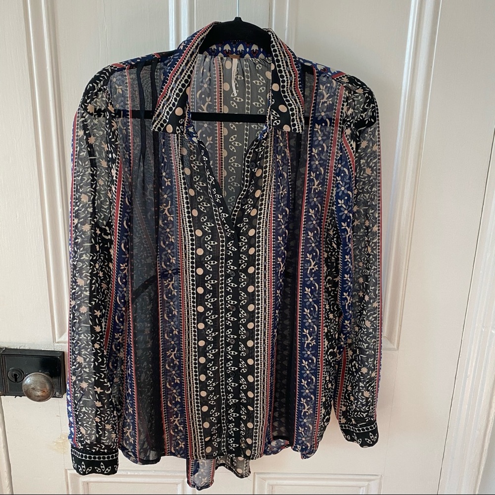 Free People Blouse / Size Small